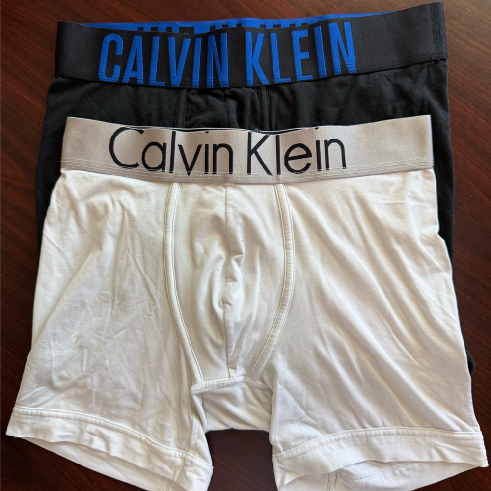 Calvin Klein Kids Black and White Shorts - Picture 8 of 8